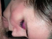 Beautiful pawg milf Raven (OF stormylynn91) sucks and takes cock pov style 13/16