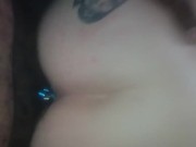 Interracial reverse cowgirl anal 8/16