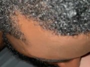 Gripping my thick tatted thighs while he licks on my pussy and toes 5/16