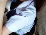 Blow job นักศึกษา อมโม๊ค เลีย ดูดควย น้ำแตกใส่หน้า แล้วอมต่อ cum mouth 12/16