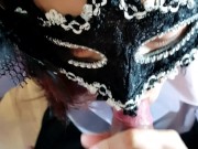 Blow job นักศึกษา อมโม๊ค เลีย ดูดควย น้ำแตกใส่หน้า แล้วอมต่อ cum mouth 8/16