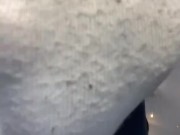 Smell my dirty white socks and vans with me 4/16