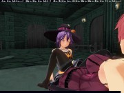 3D HENTAI YURI Devil girl fucking pumpkin girl 4/16