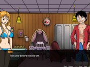 One Slice of Lust  - One Piece - V1.6 Part 2 Nami's Big Tits By LoveSkySanX 4/16