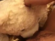 TEDDY BEAR LICKS MY PUSSY TO ORGASM! 11/16