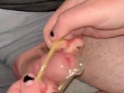 Getting a handjob from her POV