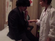 Young russian doctor exams and fucks a stranger 1/16