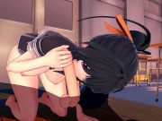 High School DxD Akeno Himejima 3D HENTAI 3/16