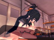 High School DxD Akeno Himejima 3D HENTAI 5/16