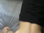 Girlfriend woke up craving more. 