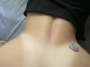 Girlfriend woke up craving more.  2/16