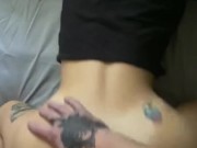 Girlfriend woke up craving more.  8/16