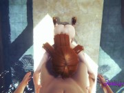 One Piece 3D Hentai - Nami Sucks And Swallows Cum 15/16