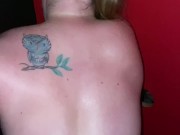 Hotwifekk 4th gloryhole visit with creampie and premature cummer 16/16