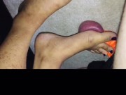 Asian maid ruins happy ending ball massage  4/16