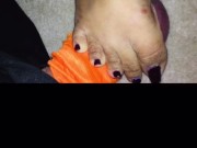 Asian maid ruins happy ending ball massage  7/16