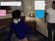 3d comics huge boobs huge cock, James gets a visitor 3/16