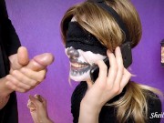 Coinquilino mi sborra in faccia mentre sono al telefono con il mio fidanzato (Halloween edition) 14/16