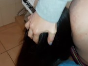 Люблю лизать её задницу после того, как она покакает 11/16