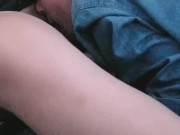 Quietly fucking my stepsister as family is in the living room (Short Version) 6/16