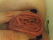 Prepping pussy and ass for training 15/16