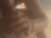 Excited teens sucking dick in PUBLIC steam room 4/16