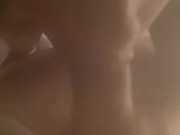 Excited teens sucking dick in PUBLIC steam room 5/16