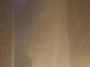 Excited teens sucking dick in PUBLIC steam room 7/16