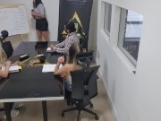 after my work meeting I need a good FUCK from my coworker, he needs to know who is the boss here 4/16