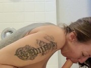 Amateur slut pawg twerking on huge dildo  5/16