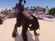 Furry Cow milks him (Wildlife game) 13/16