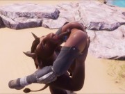 Furry Cow milks him (Wildlife game) 14/16