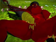 Furry Hentai 3D - Dragon Fingering and Squirting 11/16