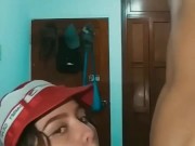 My Step Sister Tiktoker was Recording Herself and I Distracted her 6/16