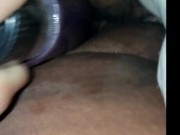 Trying not to scream.. stepson or stepdaughter helped me. Guess who 3/16