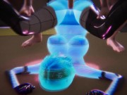 Cyberpunk - Sex with Holographic girl - 3D Porn 8/16