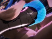 Cyberpunk - Sex with Holographic girl - 3D Porn 9/16