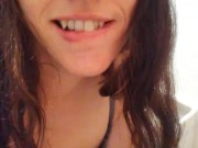 Cute Dress Nasty Gross Facemask Fetish Hairy Pussy Camgirl Pees Toilet & Uses Face Mask Toilet Paper 12/16