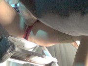 Scolaretta in minigonna scopata per bene sulla scala. Crampie. 9/16