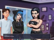 Summertime Saga 0.20.6 - Graveyard Halloween vampire sex 13/16