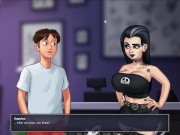 Summertime Saga 0.20.6 - Graveyard Halloween vampire sex 14/16