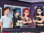 Summertime Saga 0.20.6 - Graveyard Halloween vampire sex 3/16