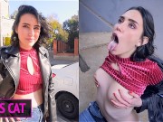Cum On Me Like A Pornstar - Public Agent PickUp Student On The Street And Fucked / Kiss Cat