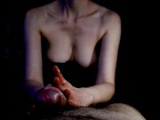 Perfect milf handjob in the dark special halloween 7/16