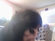 Pretty Latina teen wants you to watch her suck her boyfriend BBC while he plays video games 12/16