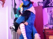 Piperthebun gets breed by Sucario on a Doorswing 16/16