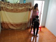 Cheating stepmom fucked doggystyle with neighbor on 4k - Mia Dakota 2/16