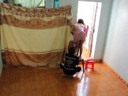 Cheating stepmom fucked doggystyle with neighbor on 4k - Mia Dakota 4/16