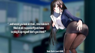 The Buttslut Secretary Can't Be This Lewd! (Anal ASMR) - RedTube