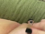Solo BBW Orgasm with Vibrator 9/16